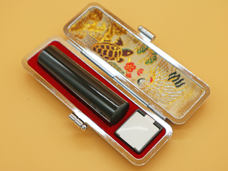 個人実印:黒水牛15㍉丸/はんこランド東京品川